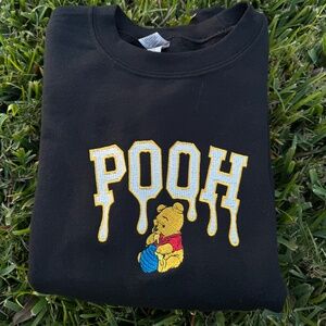 Pooh Embroidered Sweatshirt